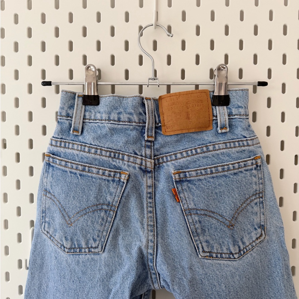 Vintage kids Levi's denim size 7 orange tab